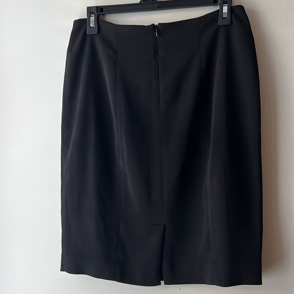 Nora Gardner || Black Pencil Multifunction Skirt. Sz. 6 View 6